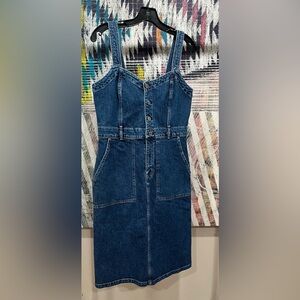 GAP Blue Denim Dress
